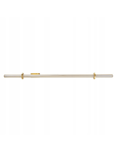 Lampa wisząca LOVELY z kryształowym kloszem — Złota elegancja do jadalni i salonu w nowoczesnym stylu