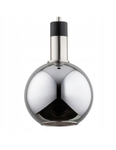 Lampa wisząca MAYA CHROM, nowoczesna lampa dekoracyjna z trzema szklanymi kloszami, idealna do różnych wnętrz 2