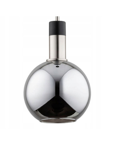 Lampa wisząca MAYA CHROM, nowoczesna lampa dekoracyjna z trzema szklanymi kloszami, idealna do różnych wnętrz