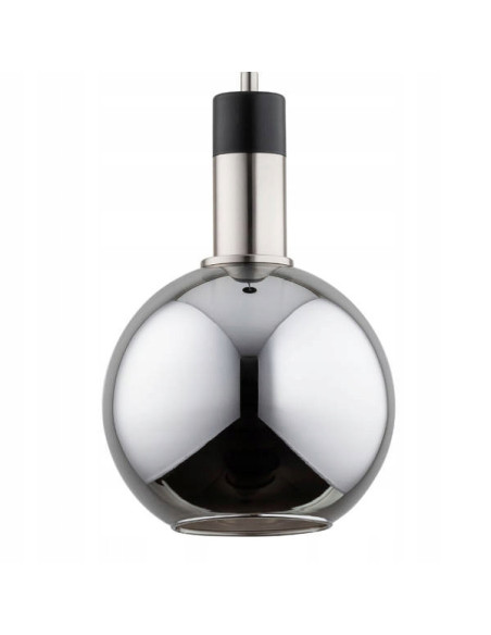 Lampa wisząca MAYA CHROM, nowoczesna lampa dekoracyjna z trzema szklanymi kloszami, idealna do różnych wnętrz