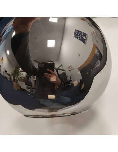 Lampa wisząca MAYA CHROM, nowoczesna lampa dekoracyjna z trzema szklanymi kloszami, idealna do różnych wnętrz