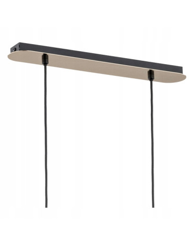 Lampa wisząca VASIDO w stylu japońskim z metalowymi akcentami złotymi – elegancka dekoracja do nowoczesnych wnętrz