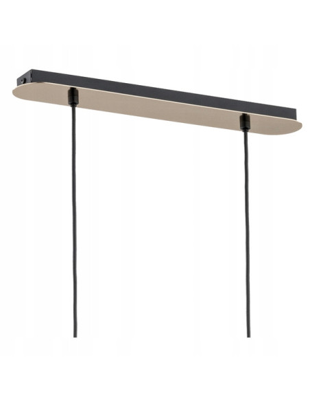 Lampa wisząca VASIDO w stylu japońskim z metalowymi akcentami złotymi – elegancka dekoracja do nowoczesnych wnętrz