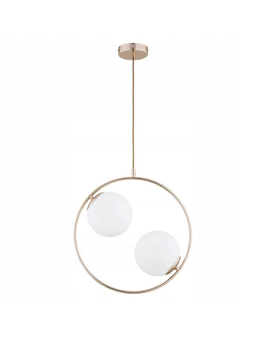 Lampa wisząca AVIA - elegancka, nowoczesna z metalowymi i szklanymi elementami do każdego wnętrza