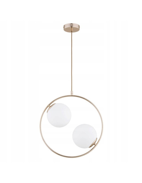 Lampa wisząca AVIA - elegancka, nowoczesna z metalowymi i szklanymi elementami do każdego wnętrza