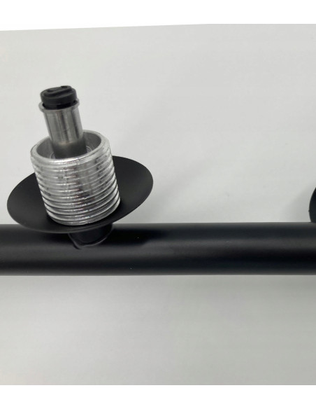 Lampa wisząca LED ORION LONG z bańkowymi kloszami w czarnym metalu – nowoczesny design do jadalni i eleganckich wnętrz.