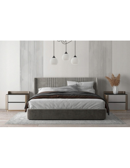 Lampa wisząca RIFFLE z regulacją długości, elegancka w bieli i czerni, idealna do nowoczesnych wnętrz