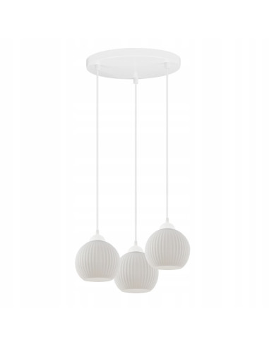 Lampa sufitowa RIFFLE z asymetrycznymi kulami, nowoczesne oświetlenie do minimalistycznych wnętrz.