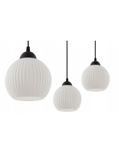 Lampa wisząca RIFFLE – nowoczesne oświetlenie w skandynawskim stylu z regulacją długości do salonu i jadalni 2