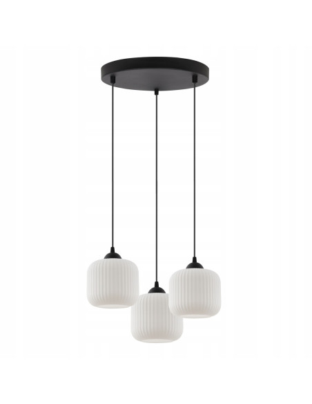 Nowoczesny żyrandol RIFFLE w stylu glamour z regulacją wysokości, idealny do jadalni i salonu.