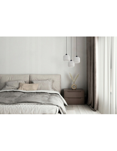 Nowoczesny żyrandol RIFFLE w stylu glamour z regulacją wysokości, idealny do jadalni i salonu.