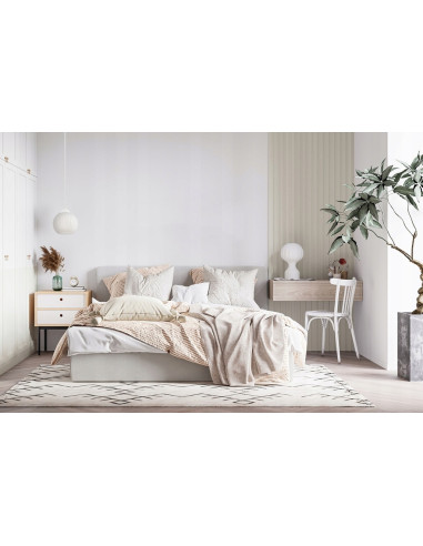 Nowoczesna lampka wisząca RIFFLE w białym kolorze z przezroczystym kloszem – eleganckie oświetlenie do każdego wnętrza.