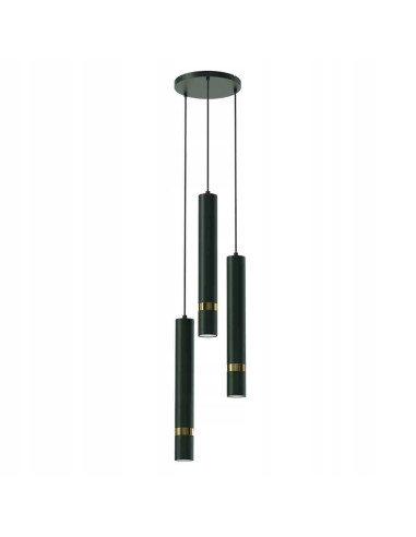 Lampa wisząca Joker w eleganckiej zieleni - nowoczesny akcent do biura i jadalni z kolekcji Milagro.