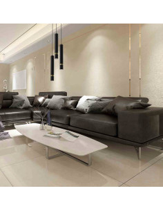 Żyrandol JOKER asimetryczny czarno-złoty - nowoczesne oświetlenie do salonu, sypialni, jadalni z regulacją wysokości. 2