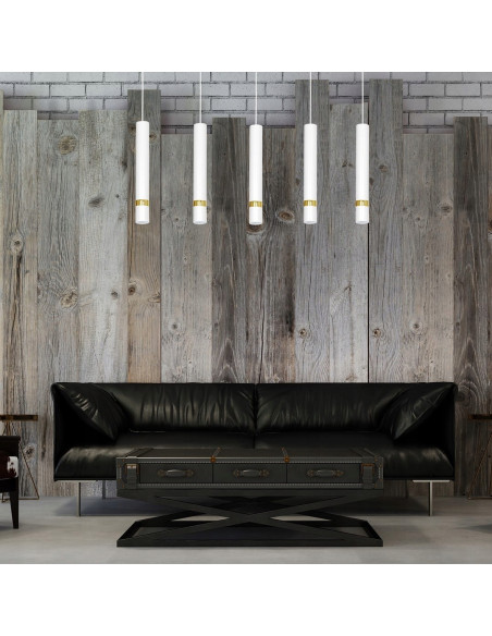 Lampa sufitowa JOKER – nowoczesne oświetlenie w stylu skandynawskim, 5 punktów świetlnych, regulowana wysokość