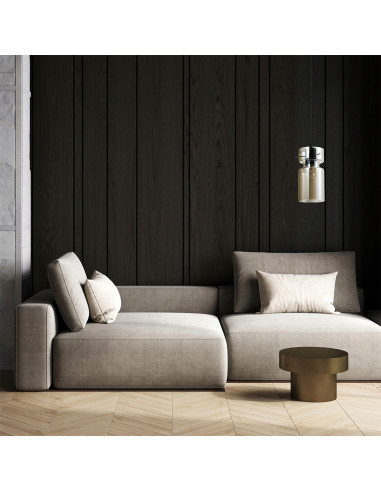 Lampa wisząca Nivio z dymionym szkłem, nowoczesny design do jadalni i kuchni od Light Prestige