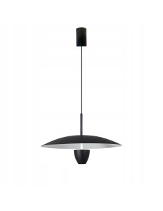 Lampa Wisząca LED UFO S Czarna z Regulacją CCT, 30 cm - Nowoczesne Oświetlenie do Jadalni i Biura