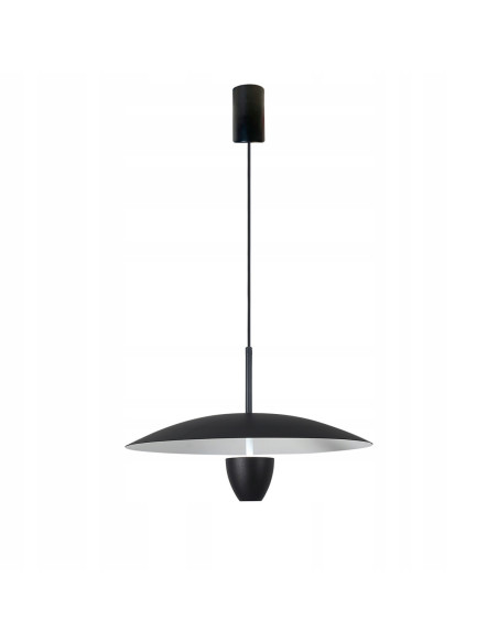 Lampa Wisząca LED UFO S Czarna z Regulacją CCT, 30 cm - Nowoczesne Oświetlenie do Jadalni i Biura