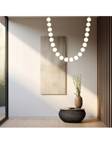 Lampa LED Dorado Rope 3m z regulacją barwy światła - eleganckie oświetlenie do salonu i biura