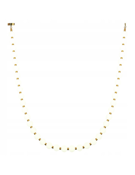 Lampa sufitowa Dorado Rope - złota lampa LED z regulacją, 4m, mleczne klosze, nowoczesny design do wnętrz.