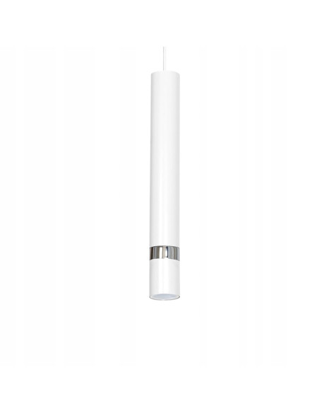 Lampa wisząca JOKER w białym kolorze, 5-punktowa, regulowana wysokość, eleganckie oświetlenie do nowoczesnych wnętrz