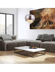 Lampa wisząca STARLIGHT z platynowym wykończeniem i złotymi akcentami, 3 źródła E14, regulacja wysokości. 2