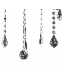 Lampa sufitowa Venti z diamentowymi kryształami - elegancja w klasycznym stylu do stylowych wnętrz. 2