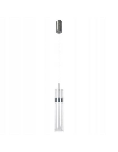 Lampa LED tuba Chrom-Różowe Złoto z Regulacją Światła - Nowoczesny Design do Wnętrz