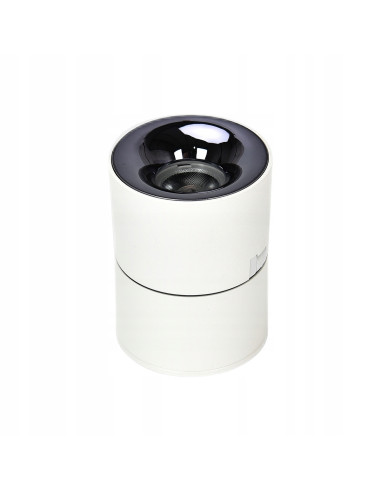 Nowoczesna lampa sufitowa Brema z ruchomym LED - eleganckie oświetlenie w białym i czarnym kolorze do każdego wnętrza