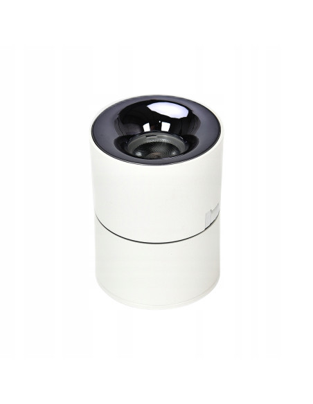 Nowoczesna lampa sufitowa Brema z ruchomym LED - eleganckie oświetlenie w białym i czarnym kolorze do każdego wnętrza