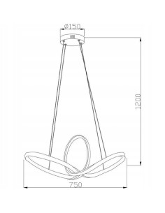 Lampa Wisząca LED ARLENA w Skandynawskim Stylu z Drewnianymi Akcentami - Nowoczesna i Elegancka Oświetlenie do Wnętrz 2