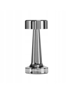 Lampa nocna TAVOLO ART DECO z metalowym wykończeniem, USB-C i regulacją barwy światła w stylu nowoczesnym.