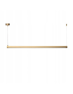 Lampa biurowa LED BEAM w złotym kolorze, minimalistyczna, 4000K, 950lm - nowoczesne oświetlenie do biur i wnętrz.