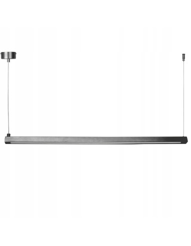 Lampa sufitowa LED BEAM w tytanowej obudowie - nowoczesne i minimalistyczne oświetlenie do każdego wnętrza