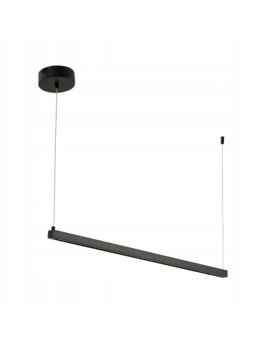 Nowoczesna Lampa Wisząca LED BEAM w Kolorze Czarnej - Eleganckie Oświetlenie do Wnętrz Komercyjnych i Prywatnych