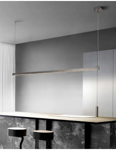 Lampa sufitowa LED BEAM w tytanowej obudowie - nowoczesne i minimalistyczne oświetlenie do każdego wnętrza 2