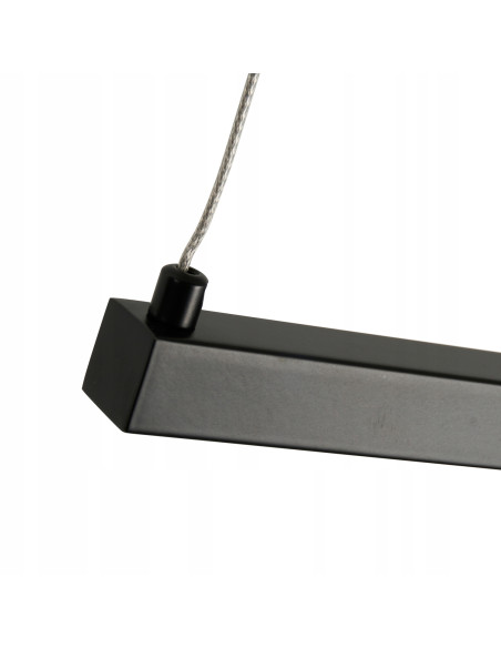 Nowoczesna Lampa Wisząca LED BEAM w Kolorze Czarnej - Eleganckie Oświetlenie do Wnętrz Komercyjnych i Prywatnych