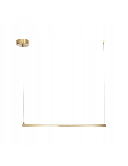 Lampa LED BEAM 13W w kolorze złotym - Nowoczesne oświetlenie biurowe, idealne do przestrzeni publicznych i konferencyjnych