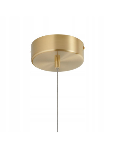 Lampa wisząca LED BEAM w kolorze złotym – nowoczesna i elegancka do jadalni, biura oraz eleganckich wnętrz.