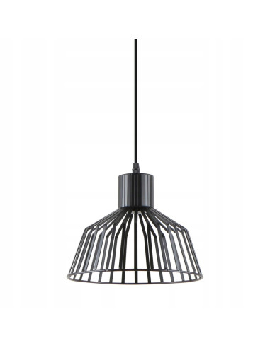 Lampa wisząca DOLIA w matowej czerni - elegancki dodatek do nowoczesnych wnętrz, E27 40W