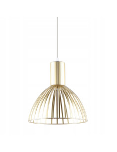 Nowoczesna lampa wisząca DOLIA w złotym wykończeniu E27 - elegancki żyrandol do różnych stylów wnętrzarskich 2