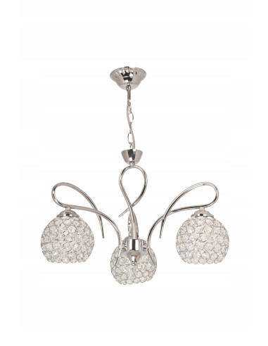 Potrójny żyrandol kryształowy Venti W-A 1537/3 CH - nowoczesny blask i elegancja do każdego wnętrza