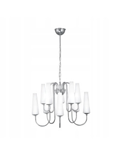 Elegancki żyrandol Zuma Line MAGNUM 1130 - 10-punktowe oświetlenie do jadalni i salonu z regulacją wysokości