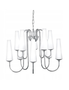 Elegancki żyrandol Zuma Line MAGNUM 1130 - 10-punktowe oświetlenie do jadalni i salonu z regulacją wysokości 2