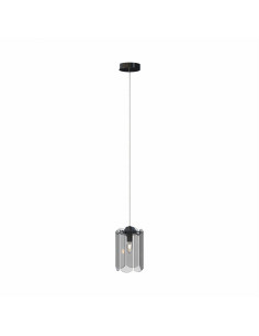 Lampa wisząca NIRA w czarnym chromie - elegancki dodatek oświetleniowy do nowoczesnych wnętrz