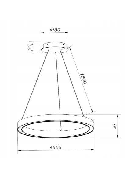 Lampa wisząca LED CARLO w złotym i żółtym, eleganckie oświetlenie do salonu i kuchni, marka Zuma Line
