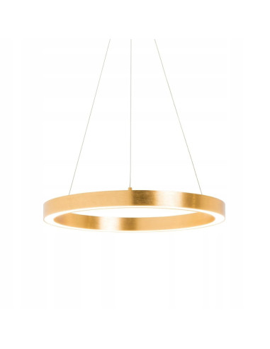 Lampa wisząca CARLO w srebrnym kolorze, LED 2500 lumenów, nowoczesny styl do kuchni, holu, biura i salonu.