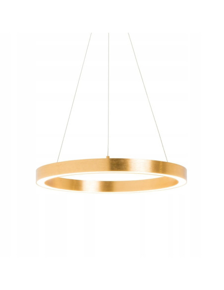 Lampa wisząca CARLO w srebrnym kolorze, LED 2500 lumenów, nowoczesny styl do kuchni, holu, biura i salonu.