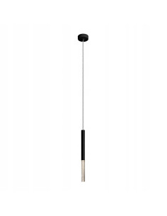 Lampa Wisząca ONE LED - Elegancka Czarna z Bąbelkami, Minimalistyczna, 140 cm, Idealna do Kuchni i Jadalni, ZUMA LINE