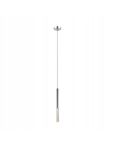 Nowoczesna lampa wisząca LED ONE ZUMA LINE, srebrna, minimalistyczny design, 450 lumenów, idealna do wnętrz.